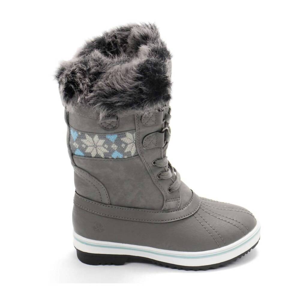 NEW NORTHSIDE girl's bishop jr fashion boot in gray